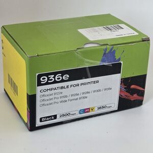 936e Ink Cartridge Combo Pack For HP OfficeJet Pro 9110B 9125E 9128E 9130B
